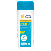 Aero Healthcare CANCER COUNCIL SPF50+ Sport Sunscreen Bottle 200mL (Carton of 30 Each)